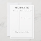 Milestone Keepake Card: Neun Monate alt Ankündigung (Rückseite)