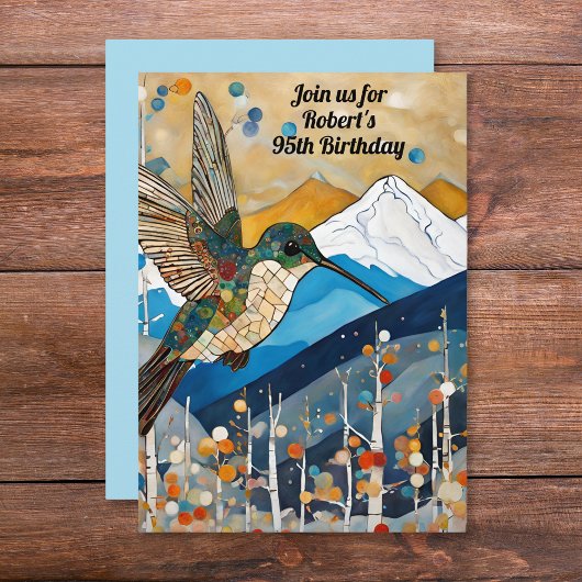 Milestone Mens Birthday Party Invitation Einladung