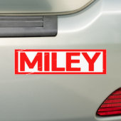 Miley Briefmarke Autoaufkleber (Auf Auto)