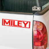 Miley Briefmarke Autoaufkleber (Auf Lkw)