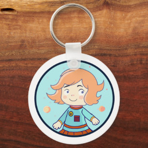 Miley in Space Schlüsselanhänger