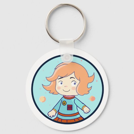 Miley in Space Schlüsselanhänger (Rückseite)