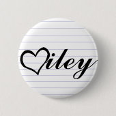 Miley Knopf Button (Vorderseite)