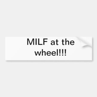 MILF AUTOAUFKLEBER