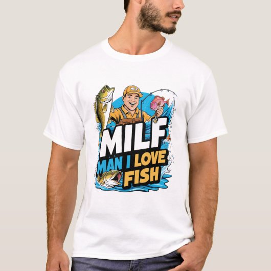 MILF Liebe MILF MÄNNER T-Shirt (Vorderseite)