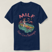 Milf Man I Liebe flamingos T-Shirt (Design vorne)