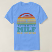 Milf Man I Liebe Flying Funny Parachuting Skydivin T-Shirt (Design vorne)