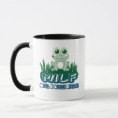 Milf Man I Liebe Frogs Funny Typografy Niedlich Fr Tasse (Links)