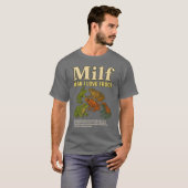 MILF Mann I Liebe Frösche Shirt Erwachsene Humor S (Vorne ganz)