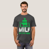 MILF Mann I Liebe Landwirtschaftliche Gestaltung f T-Shirt (Vorne ganz)