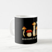 Milf Pilze, die ich gerne fressen möchte, lustiges Kaffeetasse (Vorderseite Links)