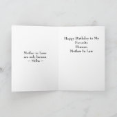 MILF - Schwiegermutter für immer Karte (Innenseite)