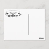 Milford, Connecticut Postkarte (Rückseite)