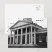 Milford, CT Postcard Postkarte (Vorne/Hinten)