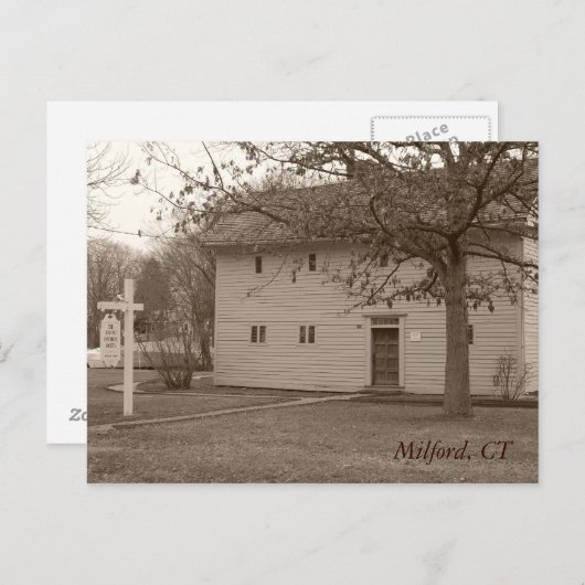 Milford CT Postcard Postkarte (Vorne/Hinten)