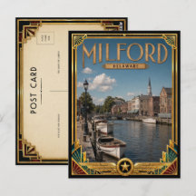 Milford Delaware Vintage Art Deco Golden Age