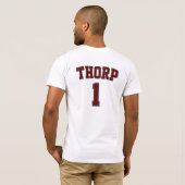 Milford High School Mudlarks T - Shirt (Schwarz voll)