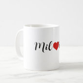 Milford kaffeetasse (Vorderseite Links)