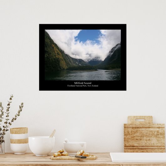 Milford Sound 6 Poster (Küche)