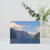 Milford Sound, New Zealand Postcard Postkarte (Stehend Vorderseite)