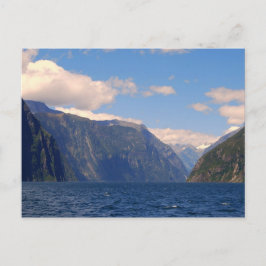 Milford Sound, New Zealand Postcard Postkarte