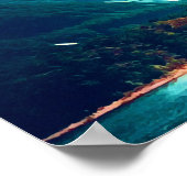 Milford Sound New Zealand Poster (Ecke)