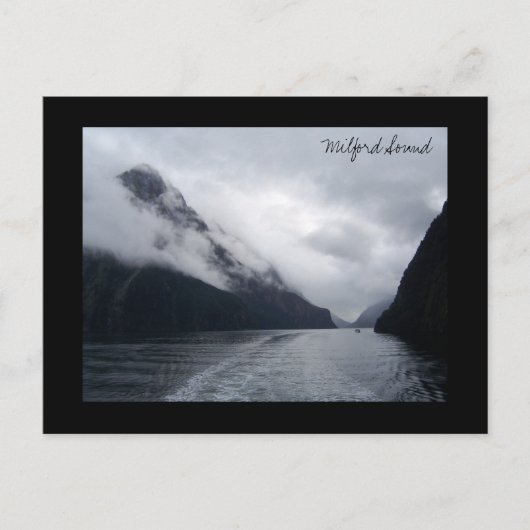 Milford Sound Postkarte (Vorderseite)