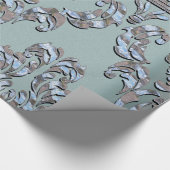 Miliscent Sherwood Damask Geschenkpapier (Ecke)
