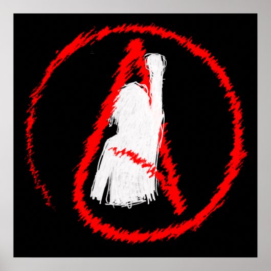 Militant Atheist Poster (Vorne)