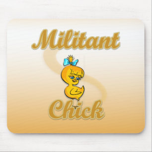 Militant Chick Mousepad