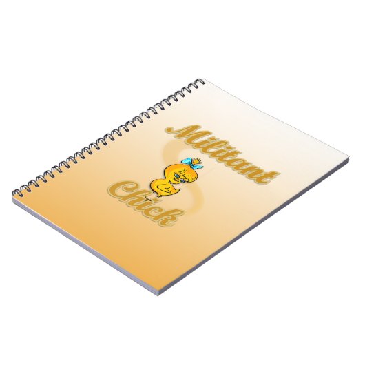 Militant Chick Notizblock (Linke Seite)