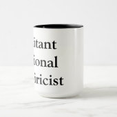 Militante rationale Empiricist-Tasse Tasse (Zentrum)