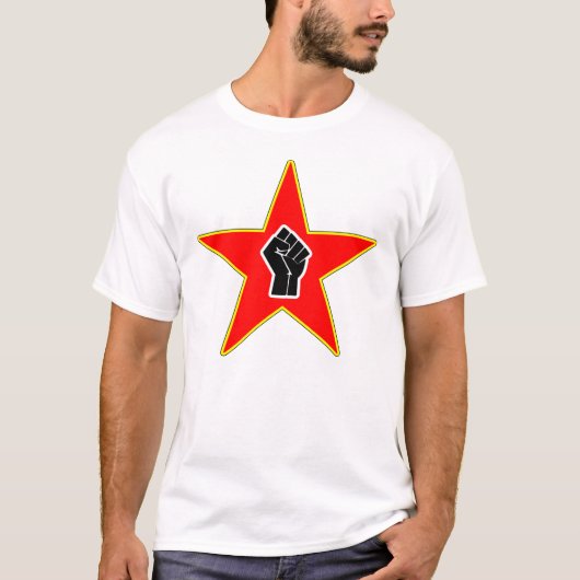 Militanter Stern-T - Shirt (Vorderseite)