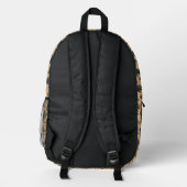 Militär 1 bedruckter rucksack (Rückseite)