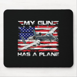 Militär-Angriffsjet Close Air Support Flugzeug Hat Mousepad