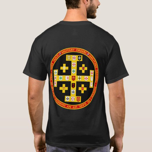 Militär bestellt Siegel-Shirt T-Shirt (Rückseite)