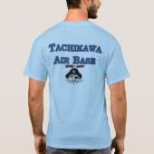 Militär Brats Tachikawa Luftwaffenstützpunkt Japan T-Shirt (Rückseite)