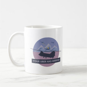 Militär CH-47 Chinook Helicopter Evac Kaffeetasse