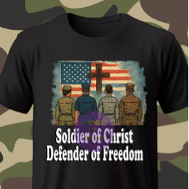 Militär - Christlich T-Shirt