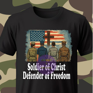 Militär - Christlich T-Shirt