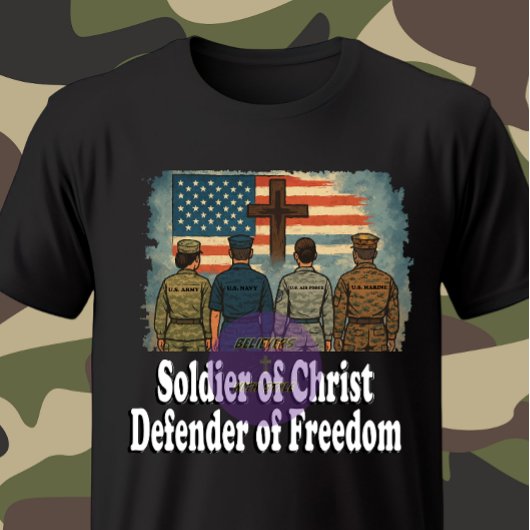 Militär - Christlich T-Shirt