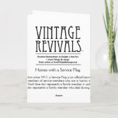 Militär: Denken Sie an Sie Karte (Rückseite)