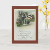 Militär: Denken Sie an Sie Karte (Gelbe Blume)