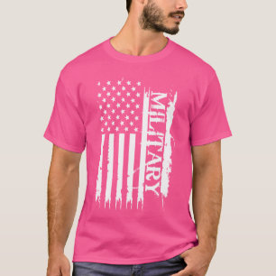 Militär der Vereinigten Staaten abgenutzt mit US-F T-Shirt