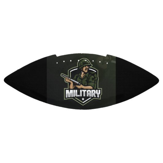 Militär Football (Panel)