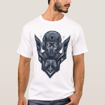 Militar-Gamer-Emblem-T-Shirt