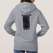 Militär geeignete HOODIE-Flagge Hoodie (Rückseite)