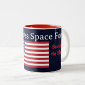 Militär Geschenke Sammlung - Zweifarbige Tasse (VorderseiteRechts)