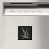 Militär-Goshawk-Tarnmuster-Raptor-Veteran Magnet (In Situ (Geschirrspüler))