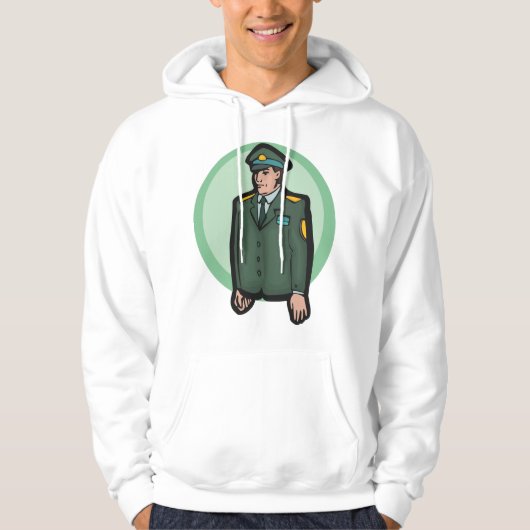 Militär Hoodie (Vorderseite)